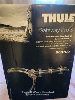 Thule bike carrier