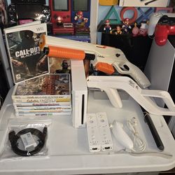 Nintendo Wii Shooters Bundle with 7 Games