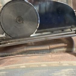 National roll away dip electric food slicer