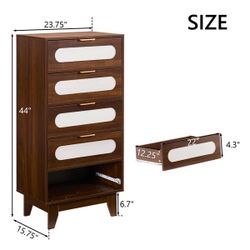 5-Drawer Chest and 6-Drawer Dresser