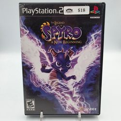 The Legend of Spyro A New Beginning Sony PlayStation 2 PS2 CIB Complete Tested