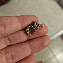 Moon Star Earrings 