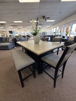 6 PC DINING TABLE