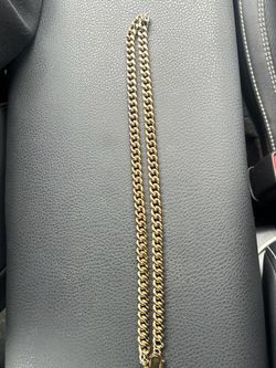 14kt Gold Miami Cuban Chain