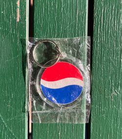 Brand new 1990s vintage Pepsi keychain