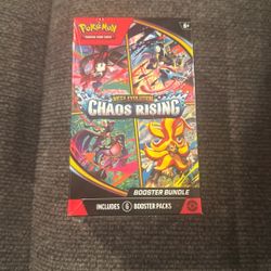 Pokémon Chaos Rising Booster Bundle 
