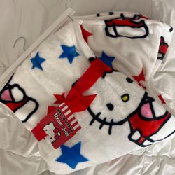 Hello Kitty 4 TH Of July Blanket 