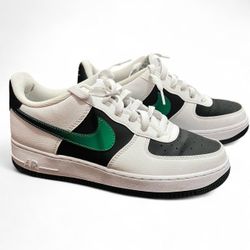 Nike Air Force 1 LV8 2 GS 'White Black Malachite' Size US 7