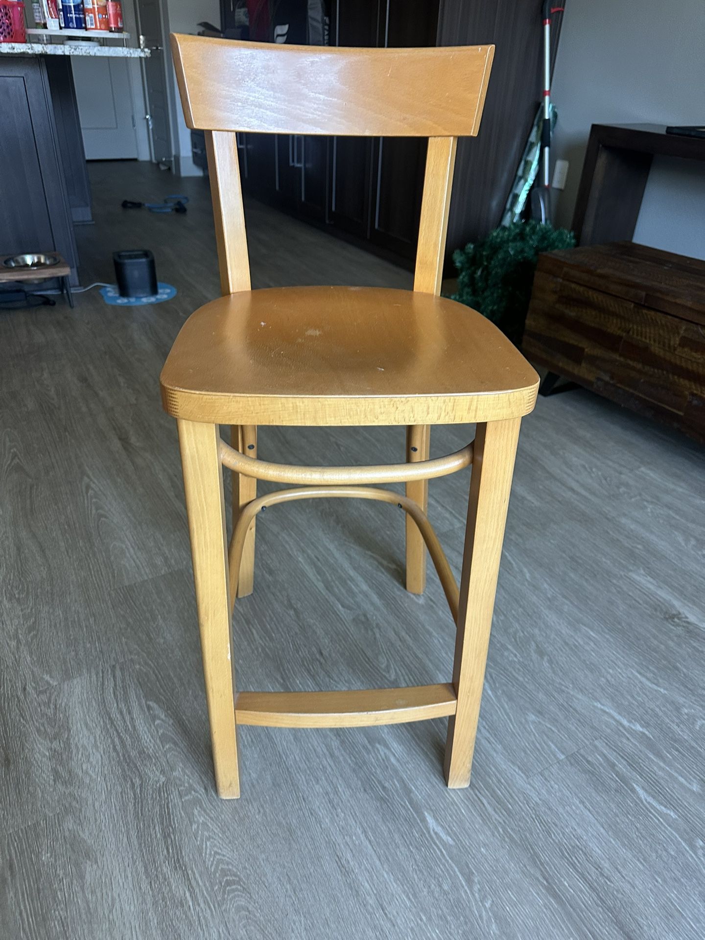 Vintage Wooden Bar Stool / Counter Stool – Moving Out Sale
