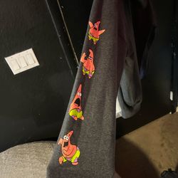 Grey Patrick Star hoodie