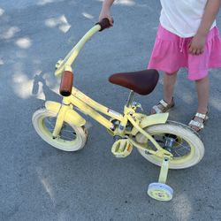 Toddler Girls Bike 12”