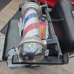 Old School Barber Pole