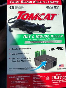 Tomcat Rat & Mouse Killer Bait Station