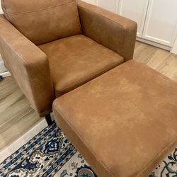 Mod Armchair and Ottoman Set