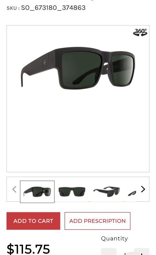 Spy Signature Collection Sunglasses