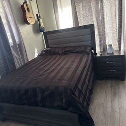 Cama Full Y Colchón 