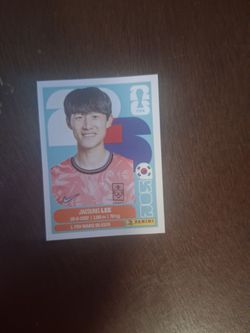 2026 world cup sticker Japan jaesung Lee # 10