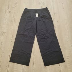 J. Jill Women's Navy Wide Leg Pants Size 16P
