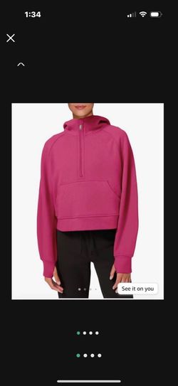 Size XL Berry Quarter Zip 