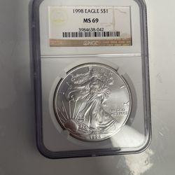 1998 Eagle S$1 MS69