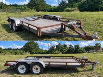 16’ x 7’ Tandem Axle Car / Equipment Trailer