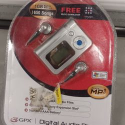 MP3  GPX Digital Audio Player