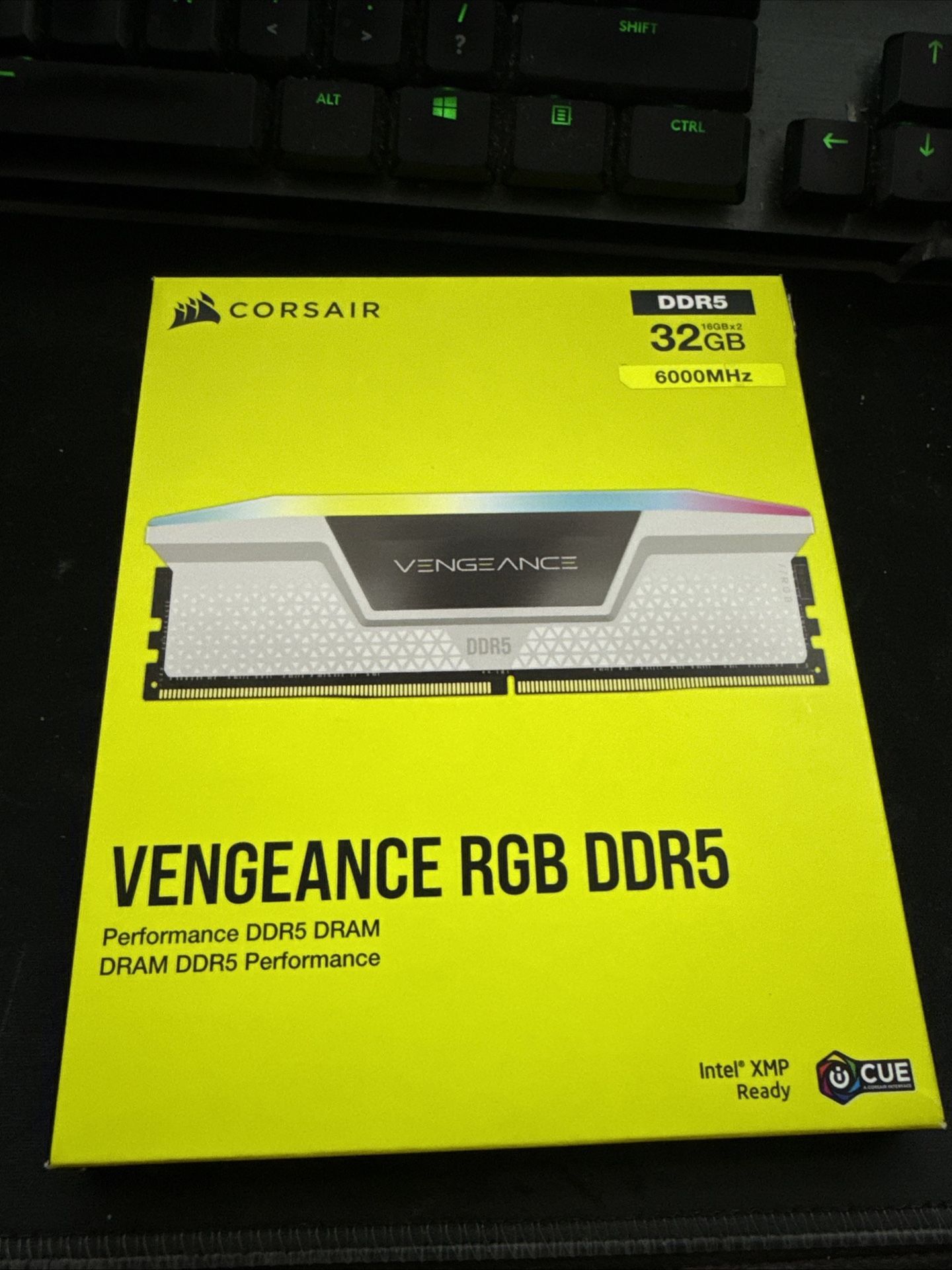 New CORSAIR Vengeance DDR5 RGB 32GB (2 x 16GB) White