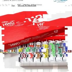 ✨✨HOLBEIN 12 COLOR ARTISTS WATERCOLOR SET
