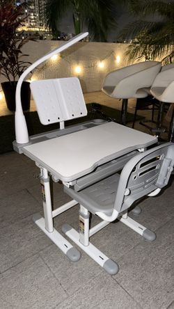 Adjustable Desk With Chair Set Kids