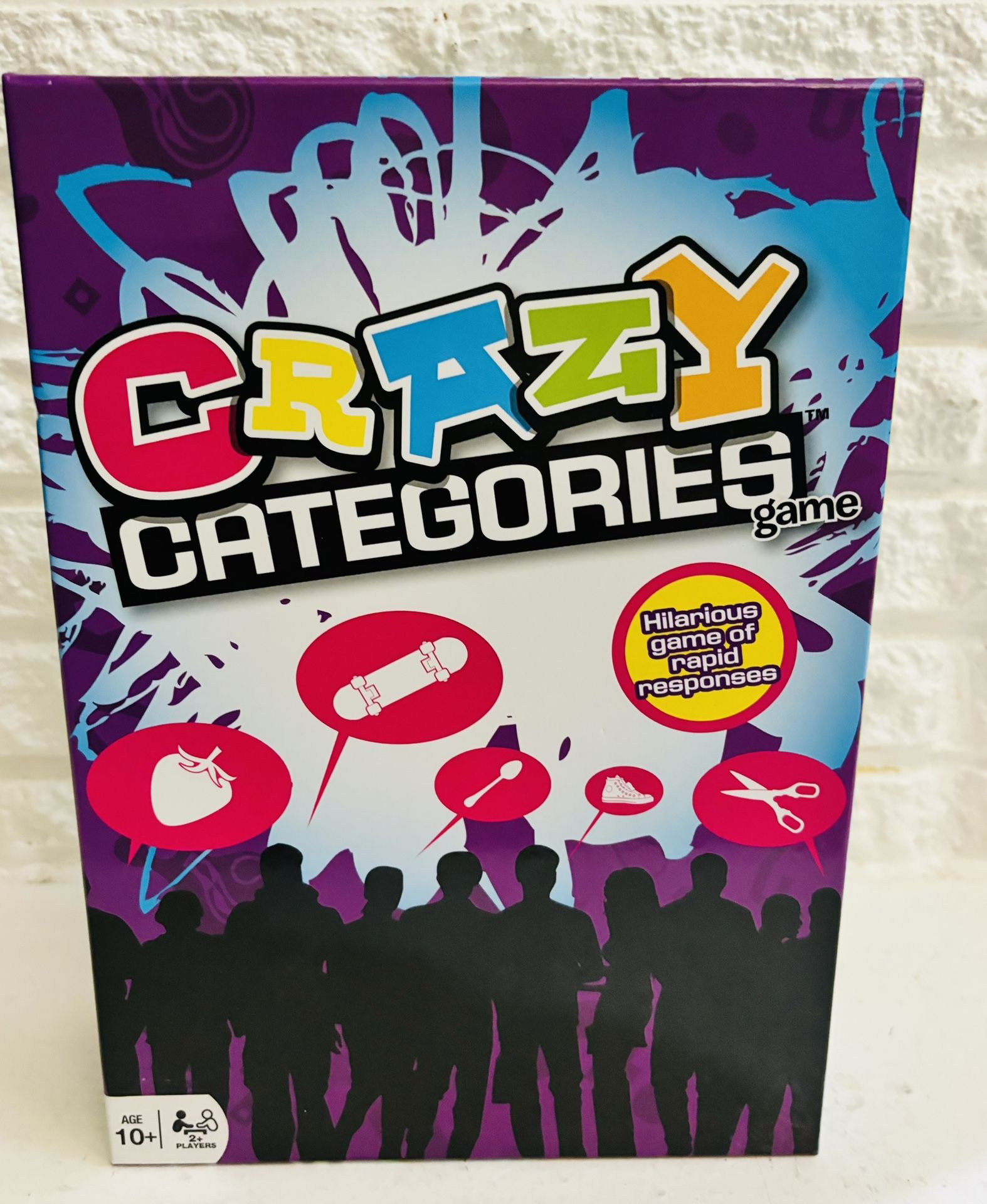 Crazy Categories Board Game Hilarious Game of Responses