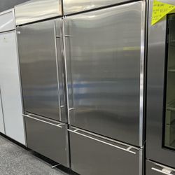 Monogram Bottom Freezer Built In Refrigerator Set 72” 