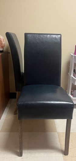 New Pacific Direct Blue Dining Table Chairs (set of 2)