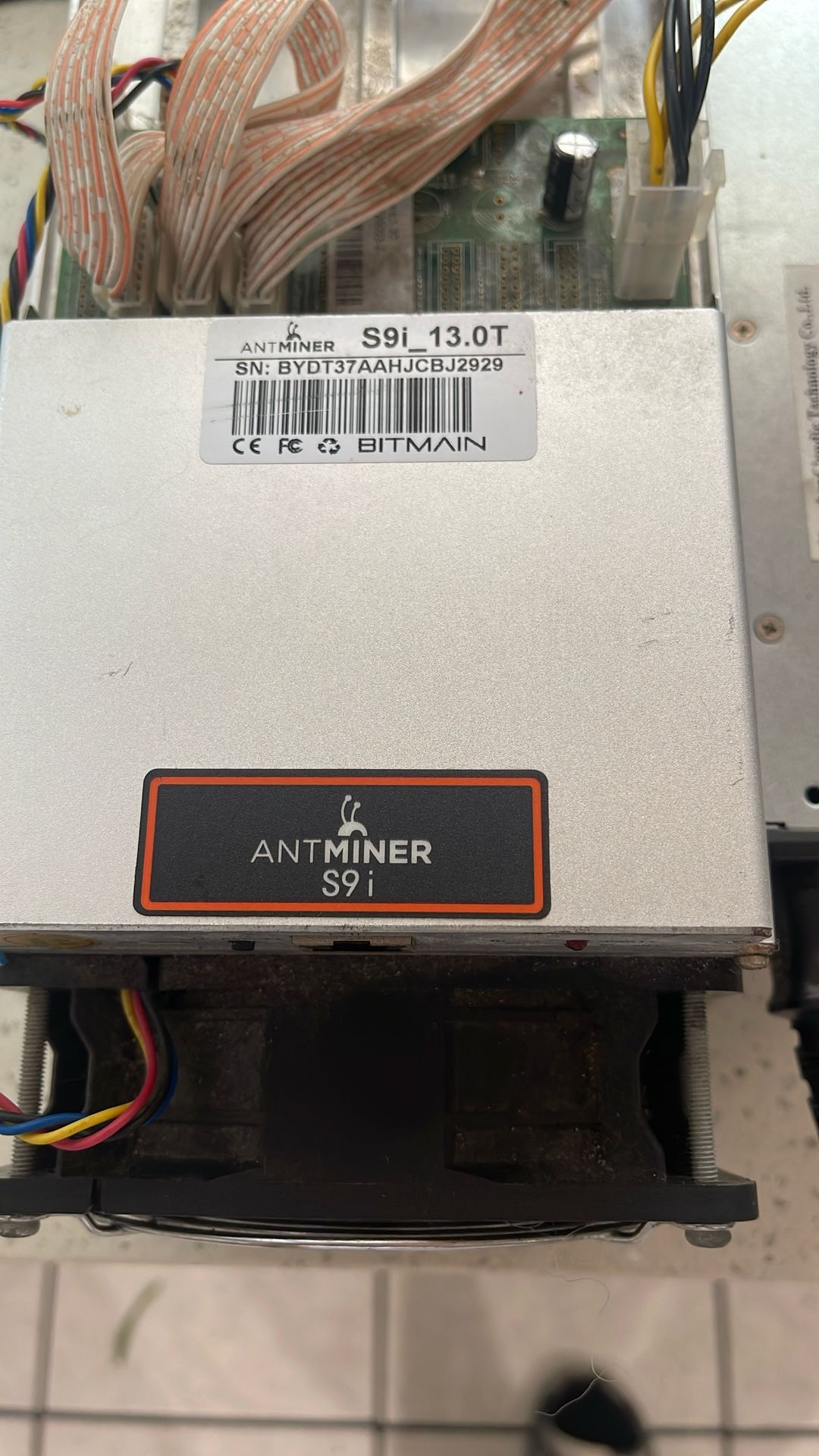 Antminer S9 Bitcoin Miner