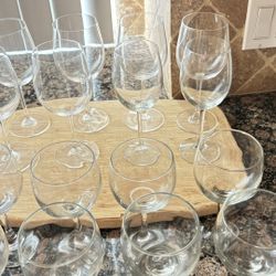 21 Pcs Copas De Cristal 