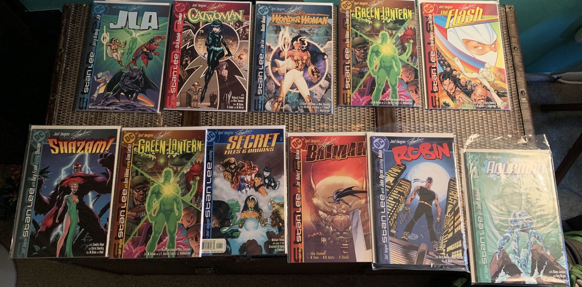 Stan Lee’s 2001 just imagine line for DC . Never opened .