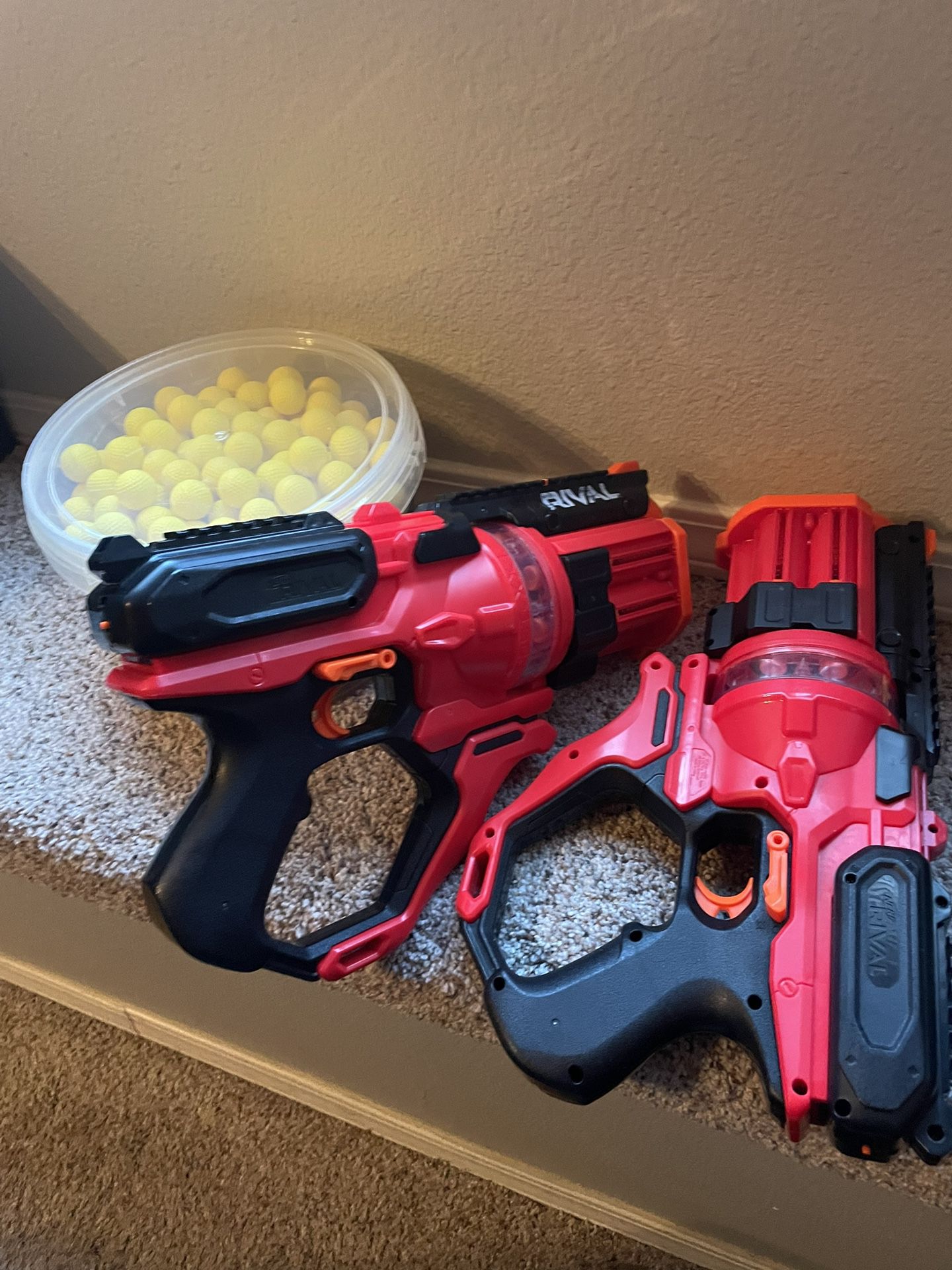Nerf Rival and 400 Balls (Approximately)