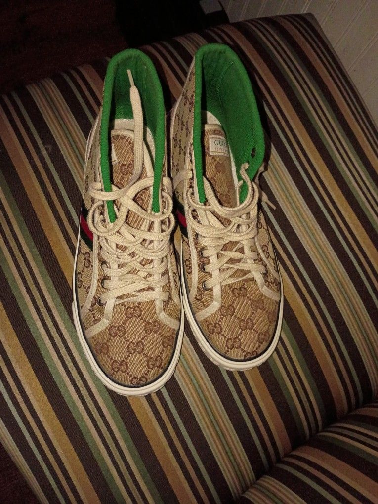 1977 Gucci High Top Tennis Shoes