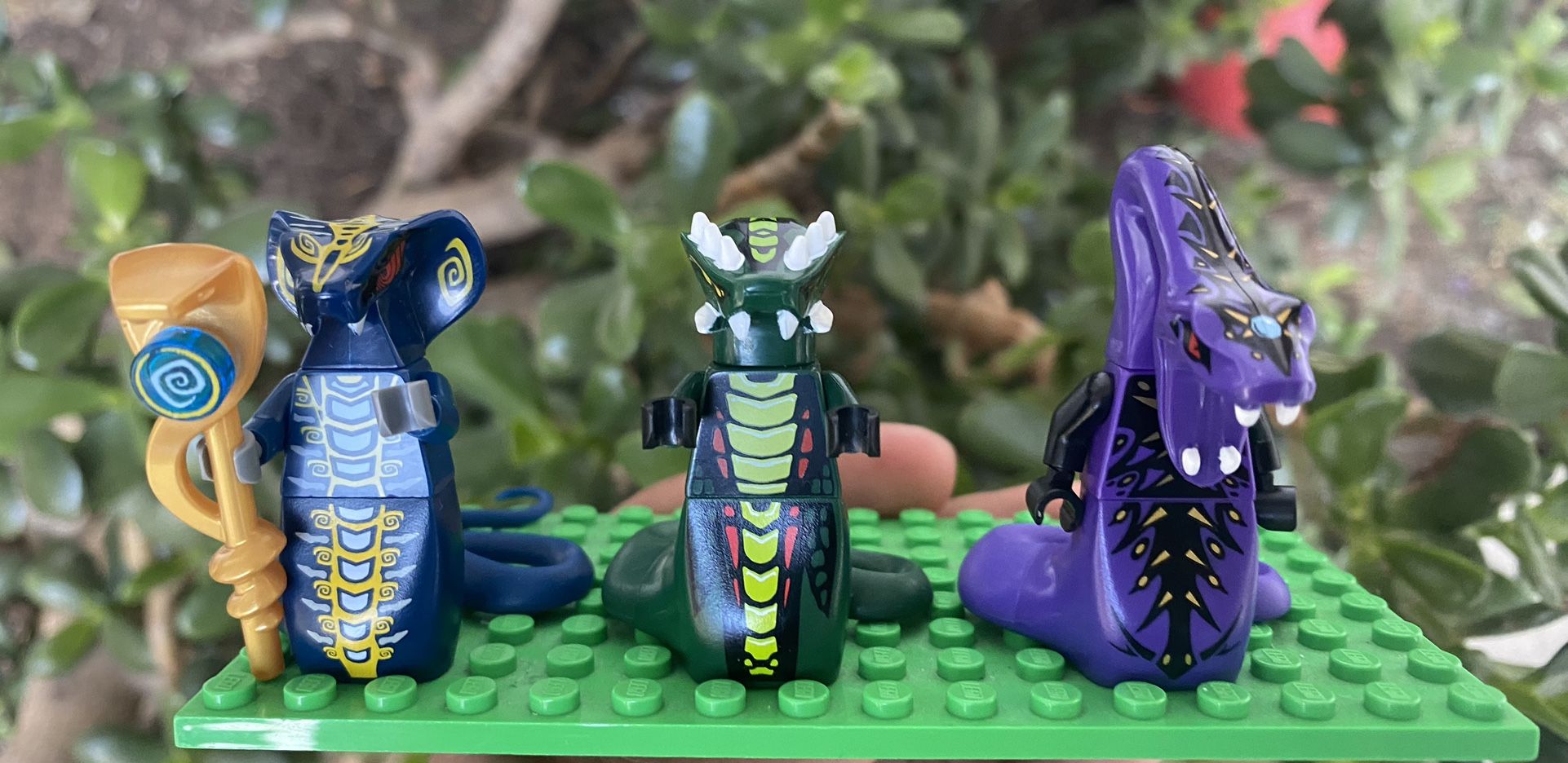 Lego Ninjago Serpentine Generals Pythor Skales Acidicus