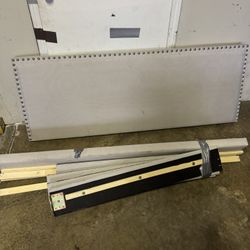 queen size bed and frame