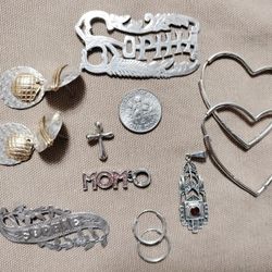 STERLING SILVER LOT. Please read the Description 
