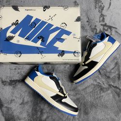 Nike Air Jordan 1 Low Travis Scott Fragments Size 7, 7.5,8,8.5,9,9.5,10,10.5,11,12