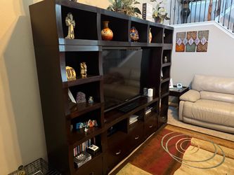 4pcs Wall Unit/TV Entertainment Center