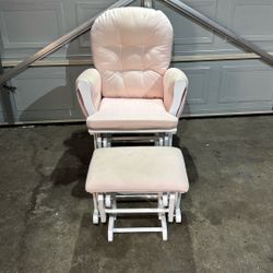 Pink Rocking Chair 