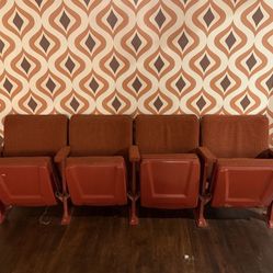 1920’s Movie Theater seats