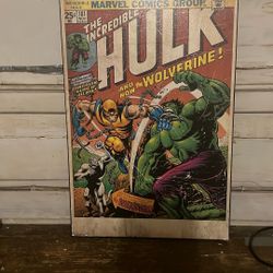 Marvel Hulk And Wolverine Poster 