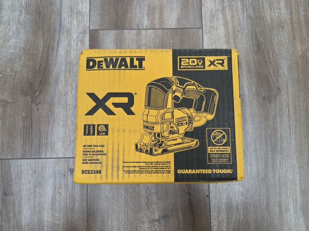 NEW DeWalt 20V XR Brushless Jigsaw DCS334B