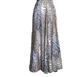 NYLON APPAREL, SKIRT-PANTS, ANIMAL PRINT  SIZE S