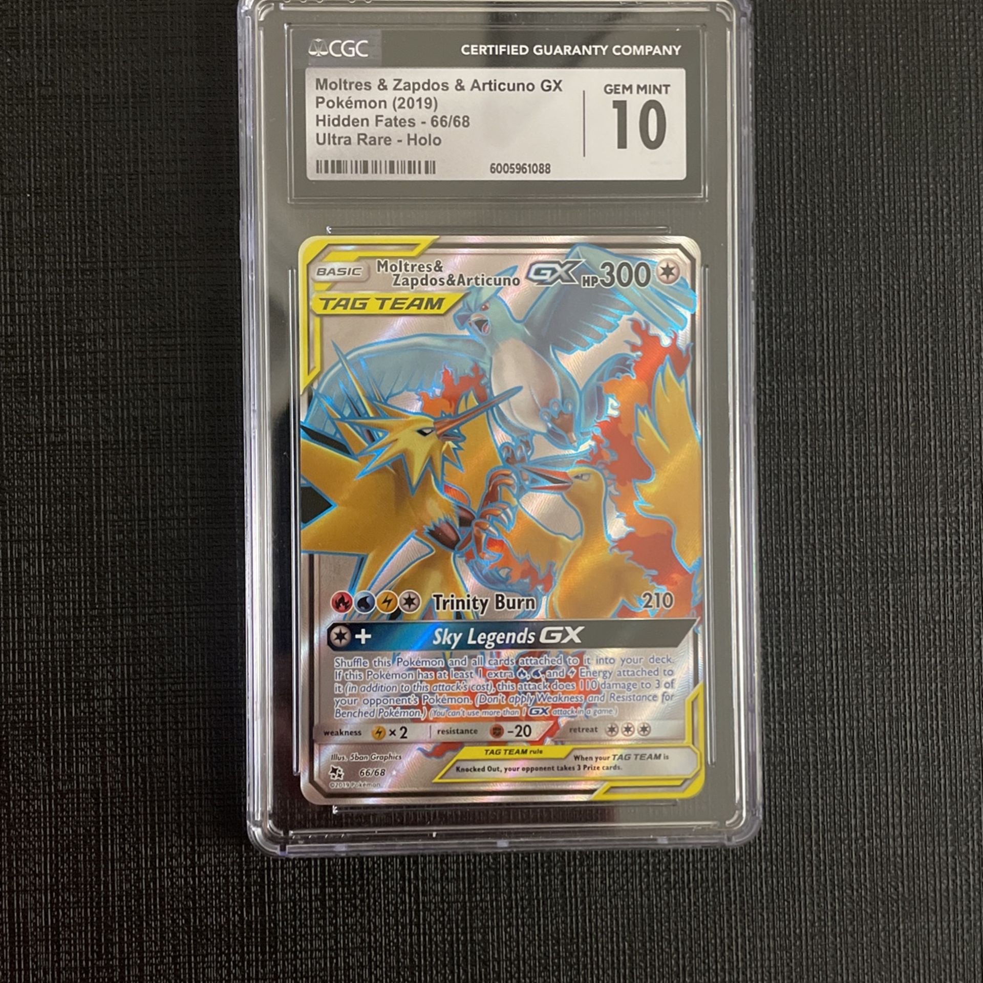 Moltres & Zapdos & Articuno GX Tag Team