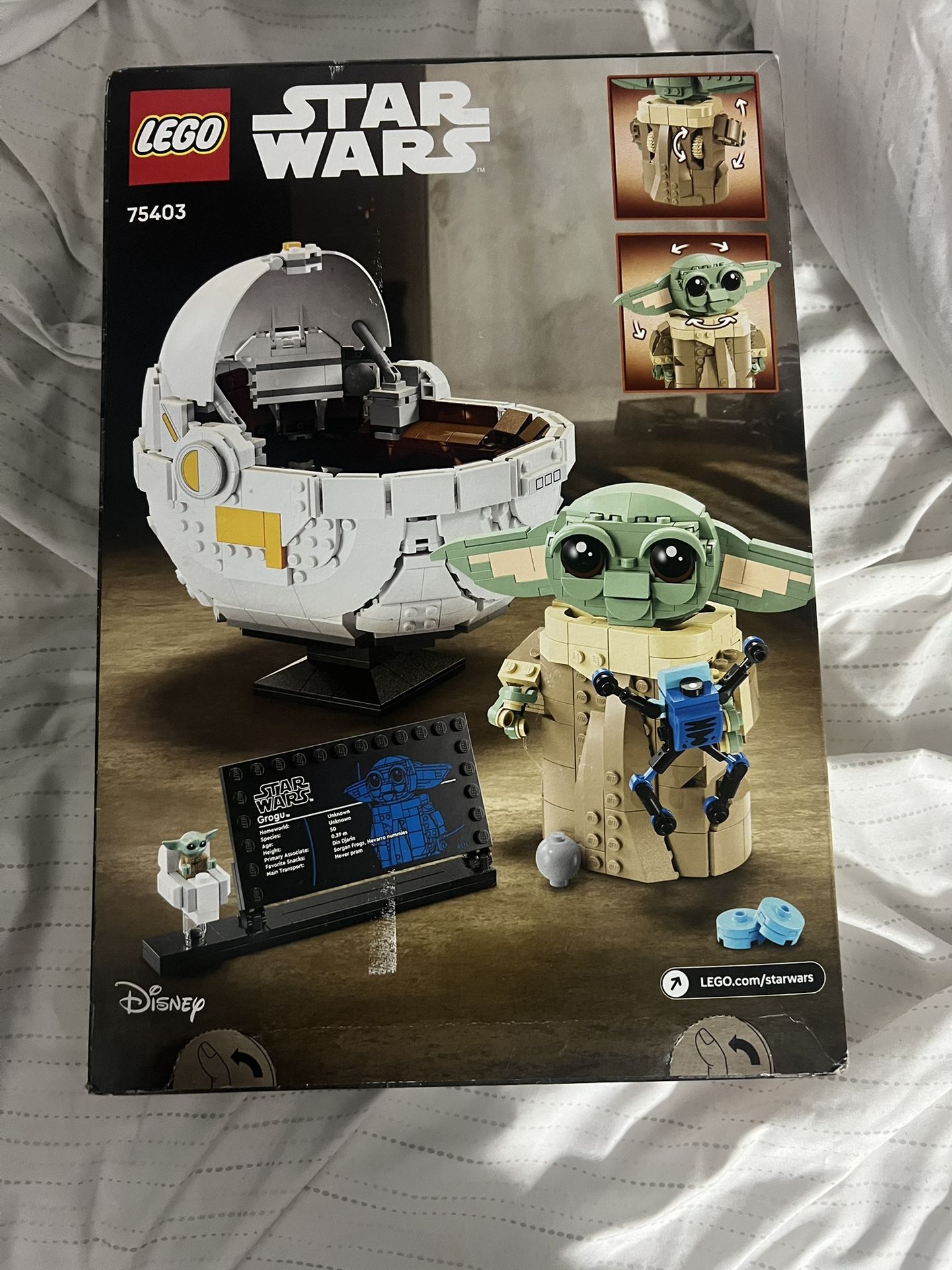 LEGO STAR WARS Grogu With Hover Pram