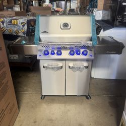 Bbq Grill Gas Propane Napoleon Prestige Stainless Steel X Side Burner 